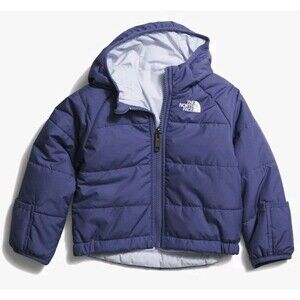 The North Face Reversible Perrito Hooded Jacket (Infant) Cave Blue 6-12Months